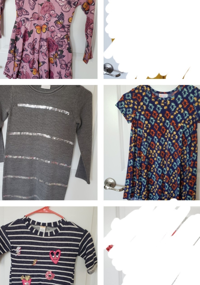 Girls size 5-6 dress bundle